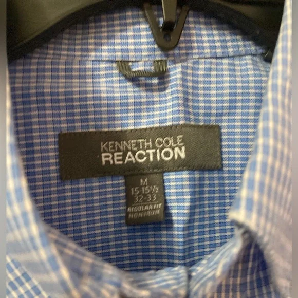 Kenneth Cole Reaction Mens Button Up Dress shirt - Picture 2 of 5